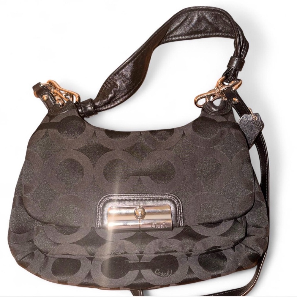 Coach Jaquard Shoulder Bag